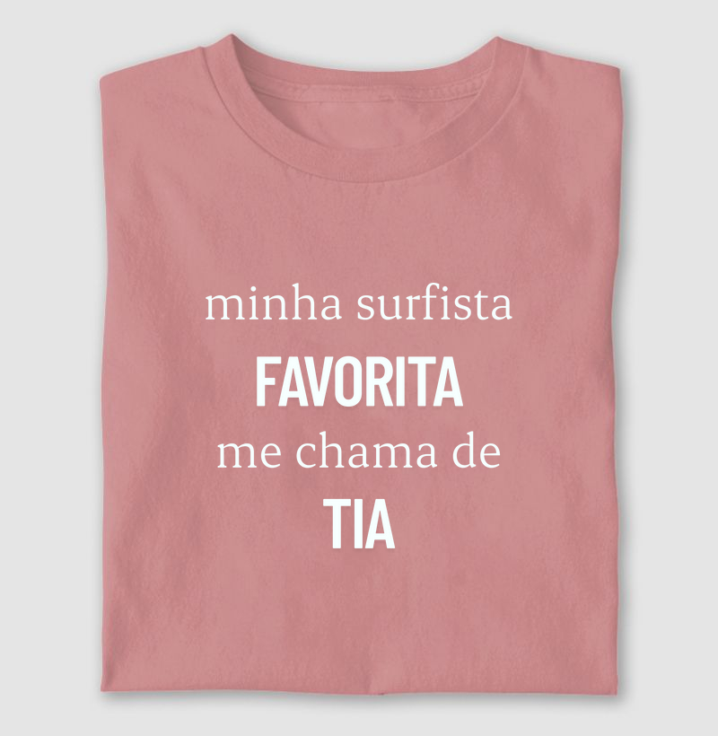 Minha surfista favorita me chama de tia