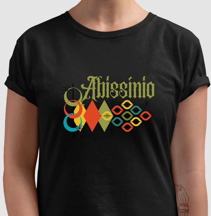 Camiseta Gato Abissínio