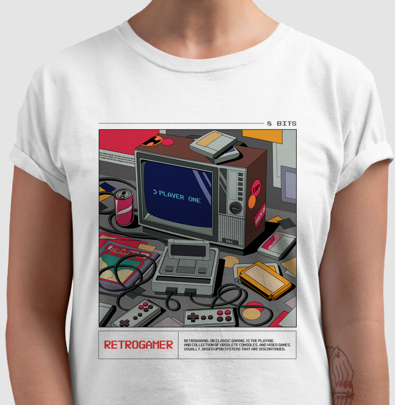 Camiseta Reserva Ink RetroGamer