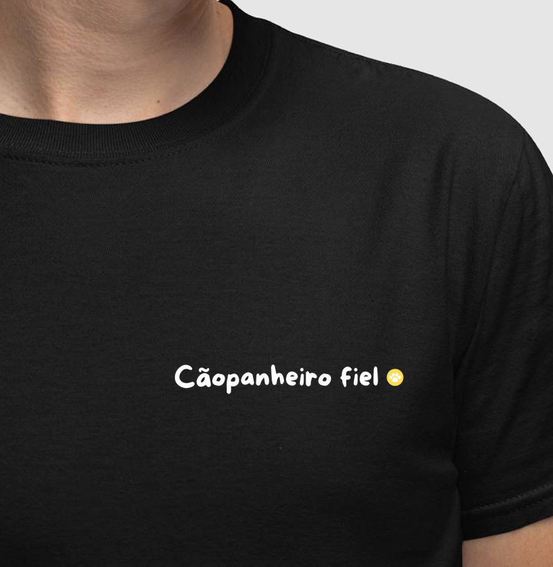 Camiseta Cãopanheiro Fiel