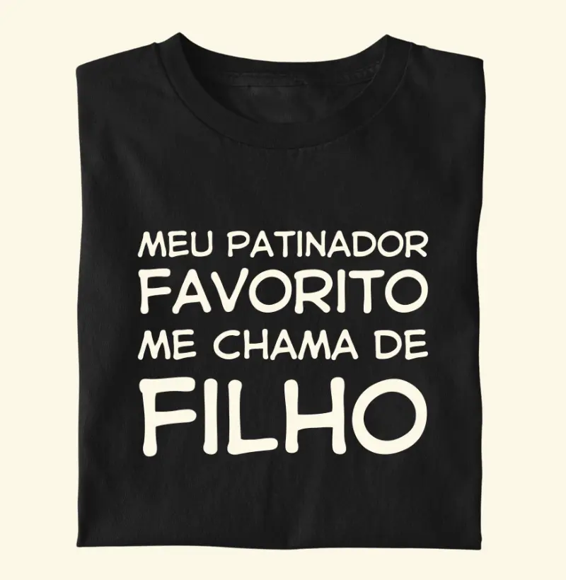 Meu patinador favorito me chama de filho