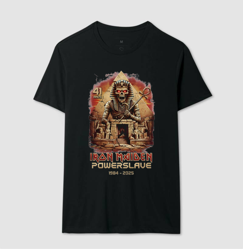 IRON MAIDEN - Powerslave 41 anos.