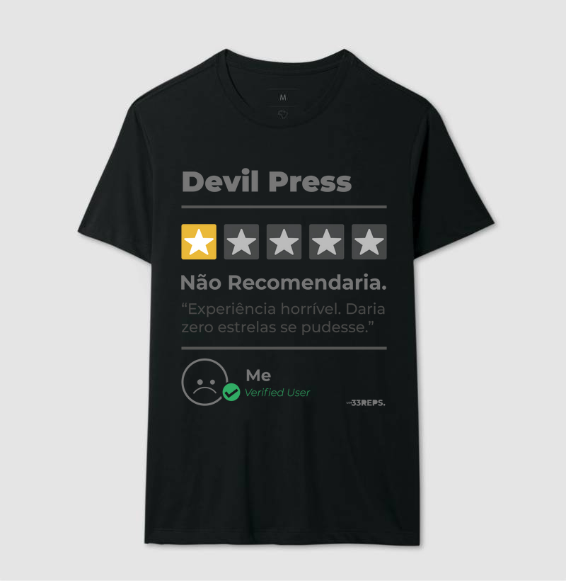 DEVIL PRESS - não recomendaria
