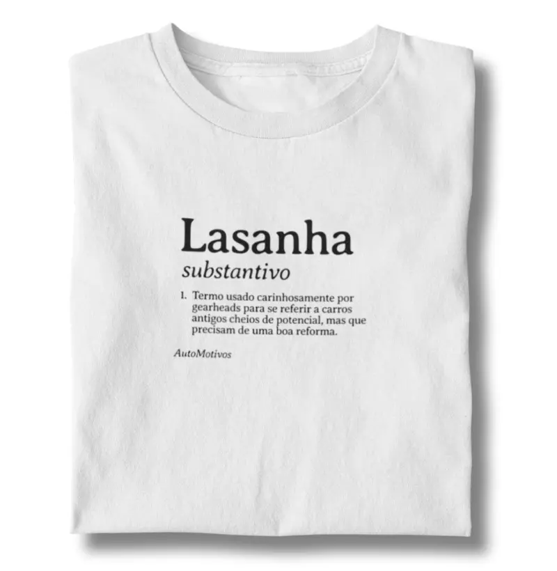 Lasanha - Substantivo: Carro Antigo Cheio de Potencial