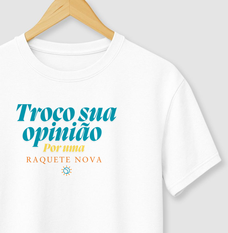 Troco por Raquete Nova