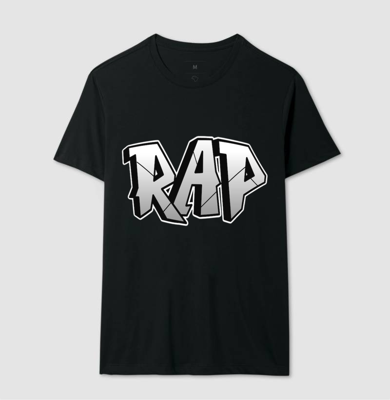 camiseta streetwear RAP