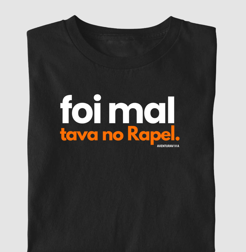 Foi mal tava no Rapel