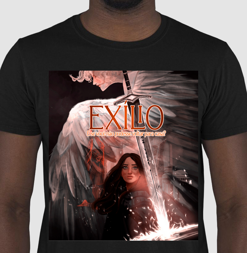 CAMISETA EXÍLIO Arte Completa