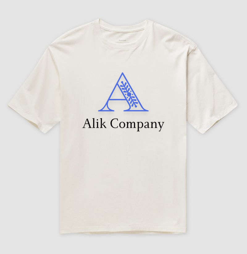 Camiseta oversized Alik Company