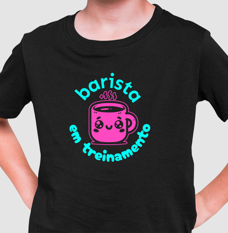 Barista em treinamento