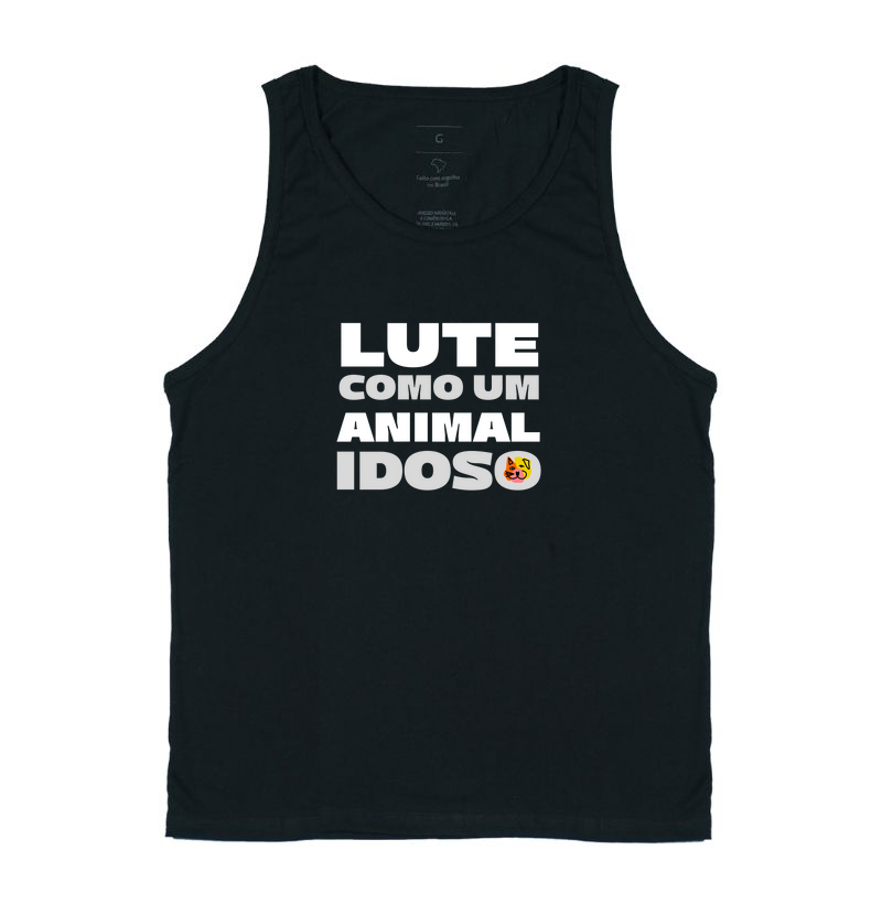 Lute como um animal idoso