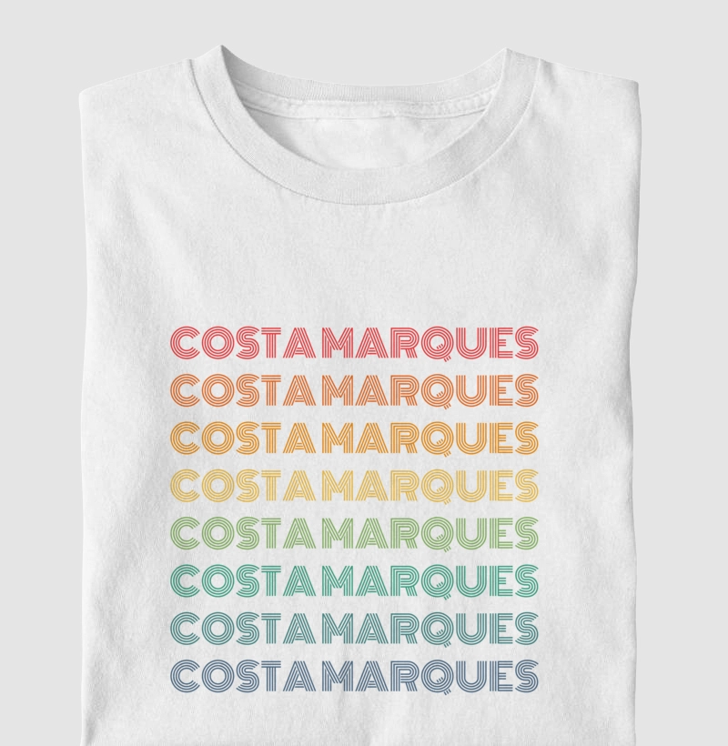 Costa Marques Letreiro Retrô