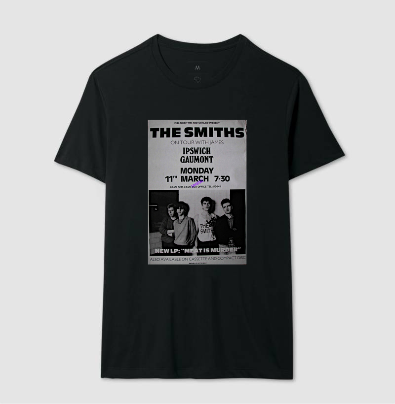 Cartaz - The Smiths  Ipswich Gaumont 1985