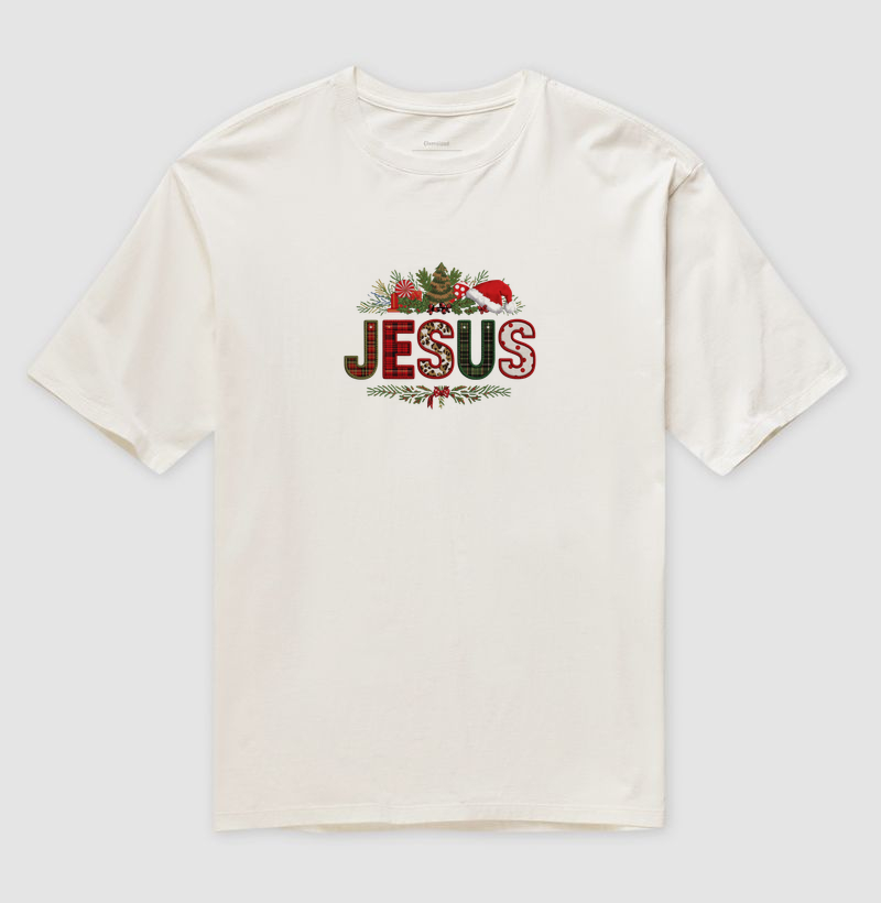 Camiseta Oversized - Jesus
