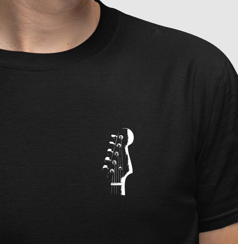 Strato Headstock Silhouette (Minimalist)