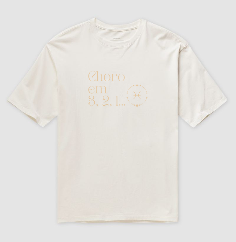 Camiseta Oversized Definition Of Pisces