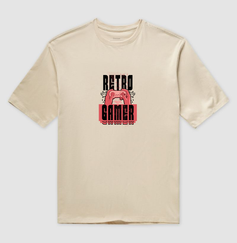 Camiseta Oversized “Retro Gamer"