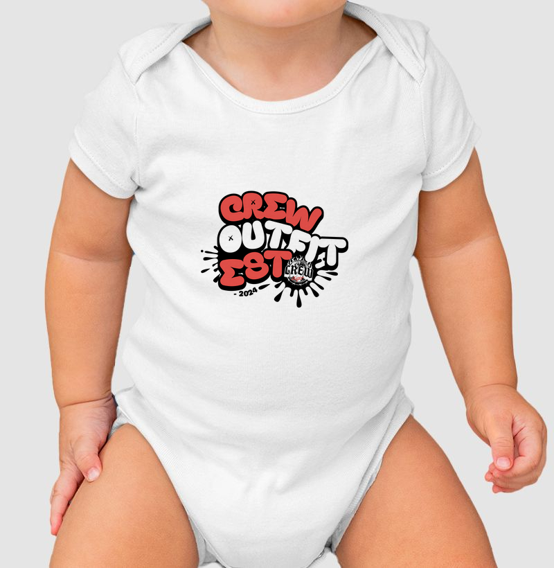 Body Infantil - Crew Splash