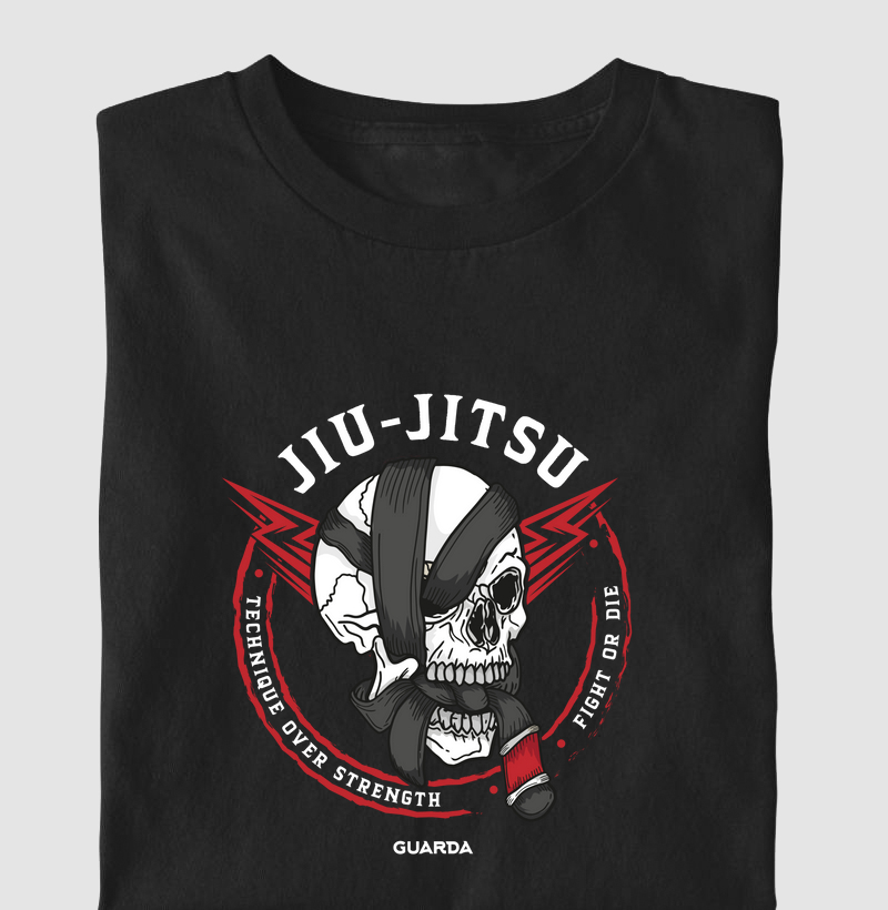 Camiseta Caveira Jiu-Jitsu
