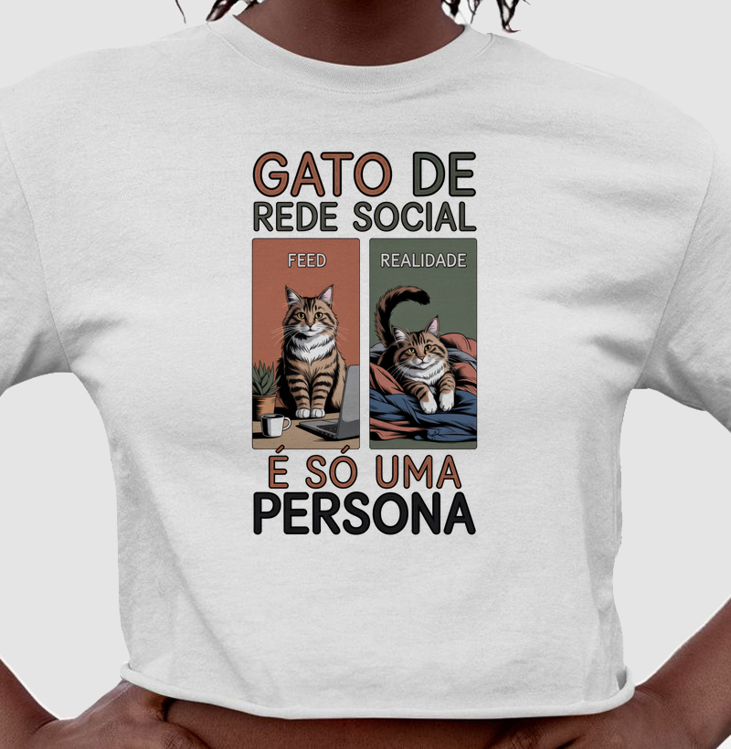 Gato de rede social é só uma persona