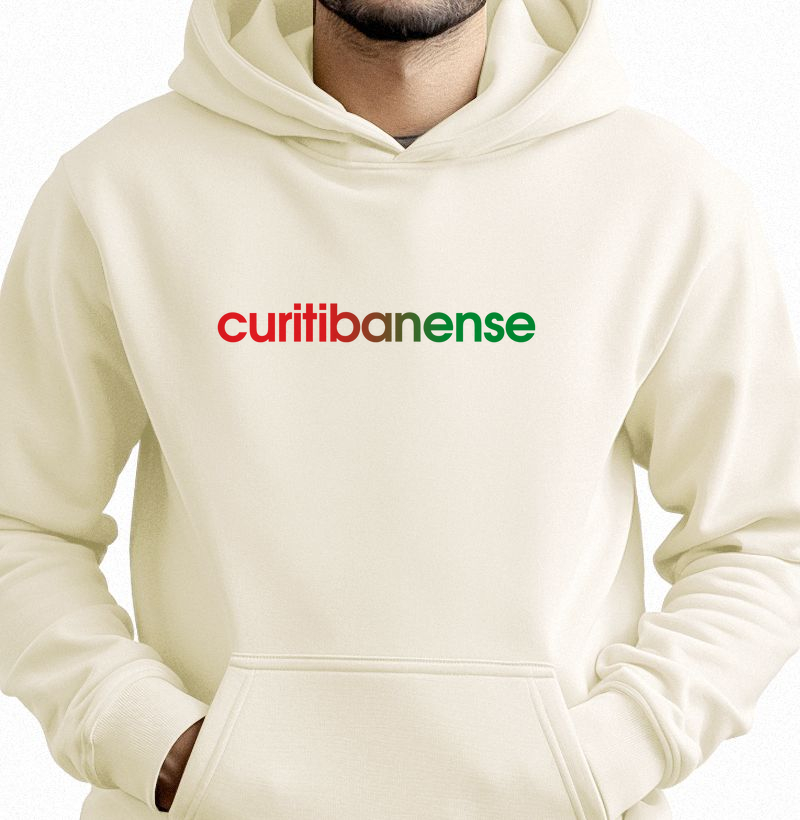 Hoodie Moletom Curitibanense Cores da Bandeira