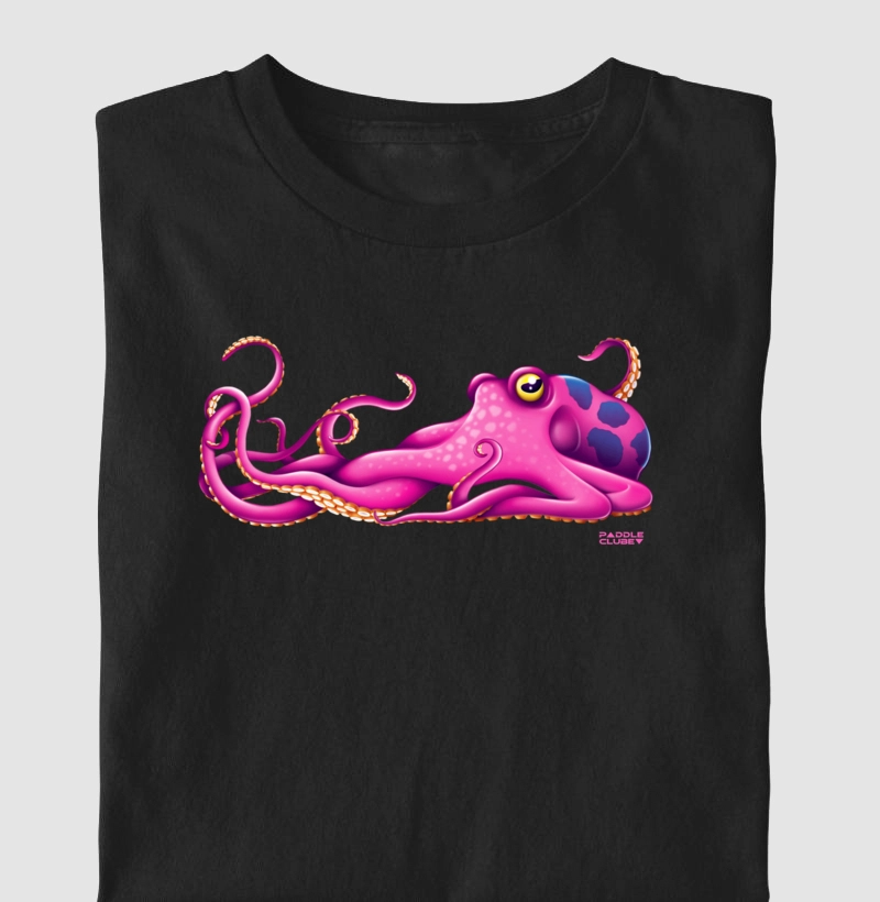 T-SHIRT Masculino e Feminina - Octopus