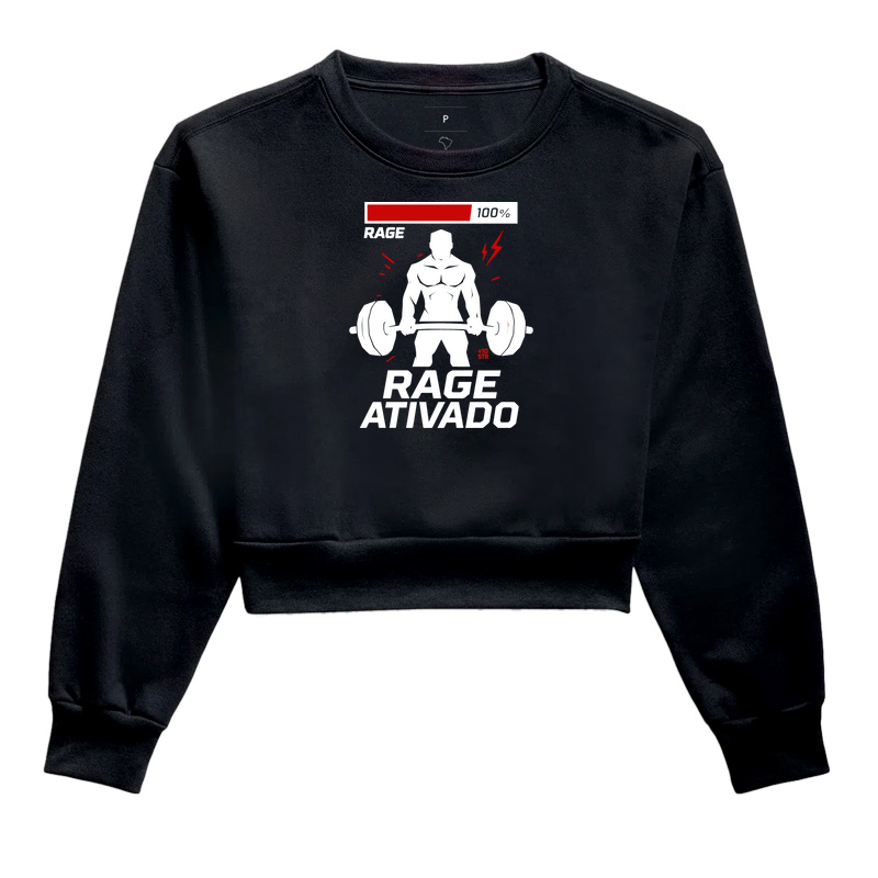 Camiseta Gamer Manamoney Rage Ativado no seu treino