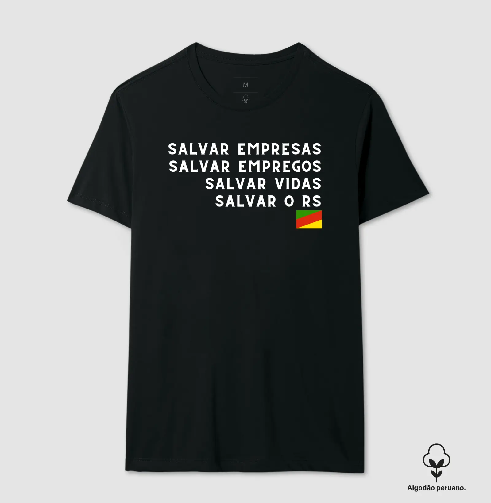 Salvar o RS (algodão peruano)