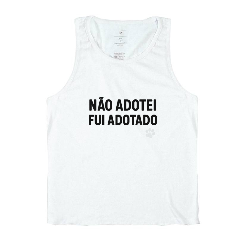 Não adotei, fui adotado