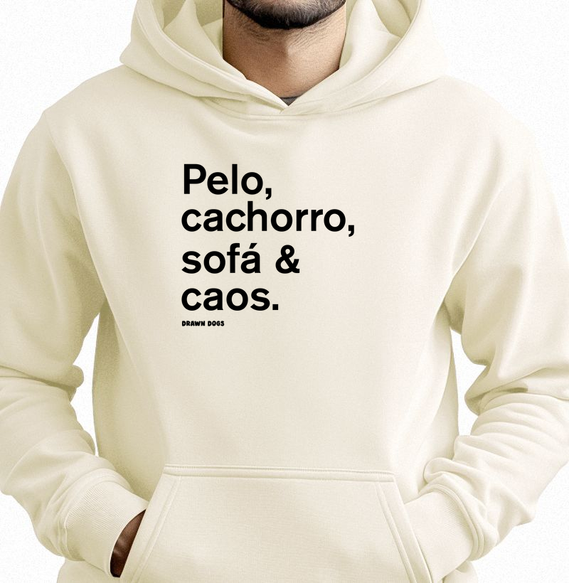 Pelo, cachorro, sofá & caos