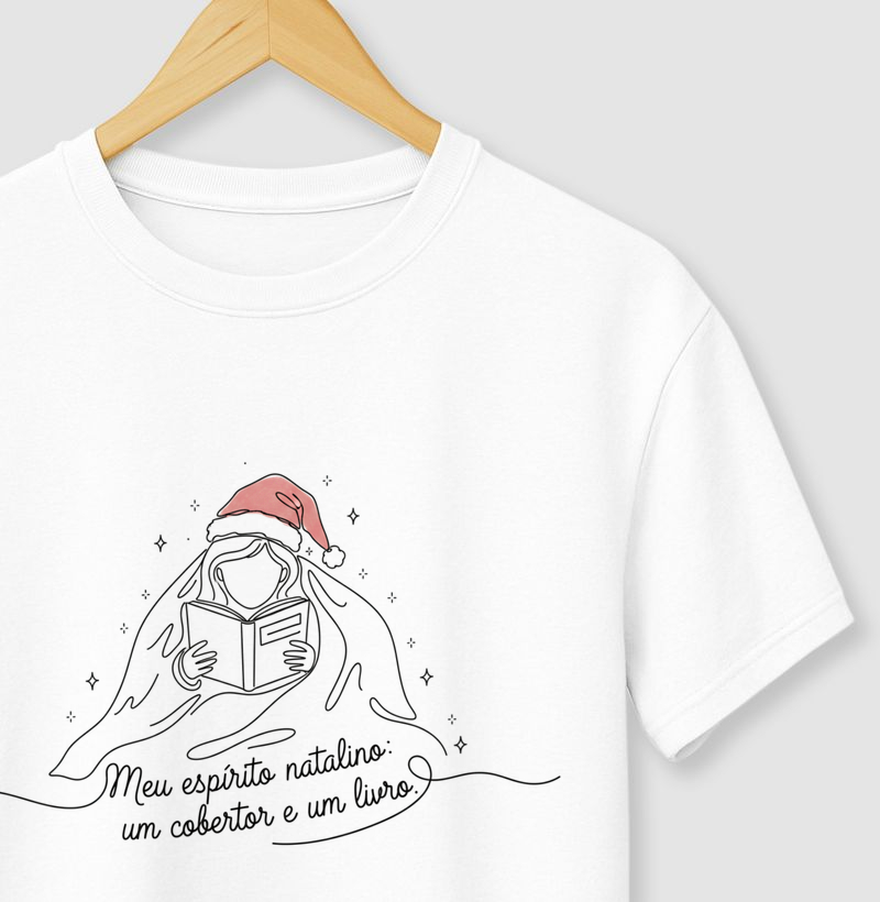 Meu espírito natalino: um cobertor e um livro
