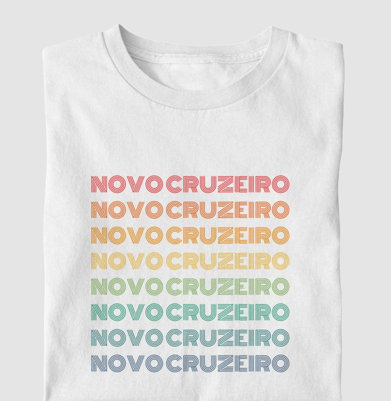 Novo Cruzeiro Letreiro Retrô