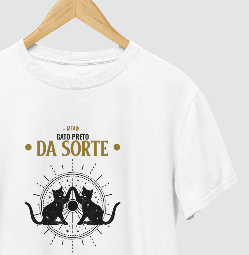 Camiseta Gato da Sorte