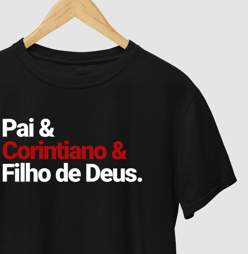 CAMISETA PAI CORINTIANO