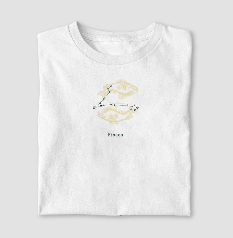 Camiseta Signos PEIXES - ARTISTIC SYMBOL
