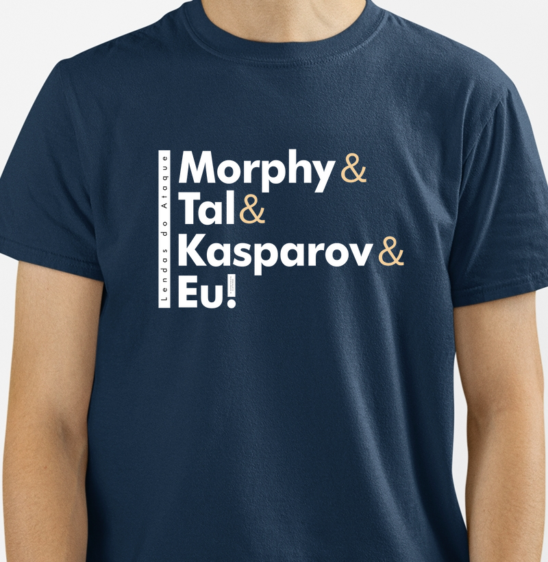 Lendas do Ataque - Morphy, Tal, Kasparov e Eu!