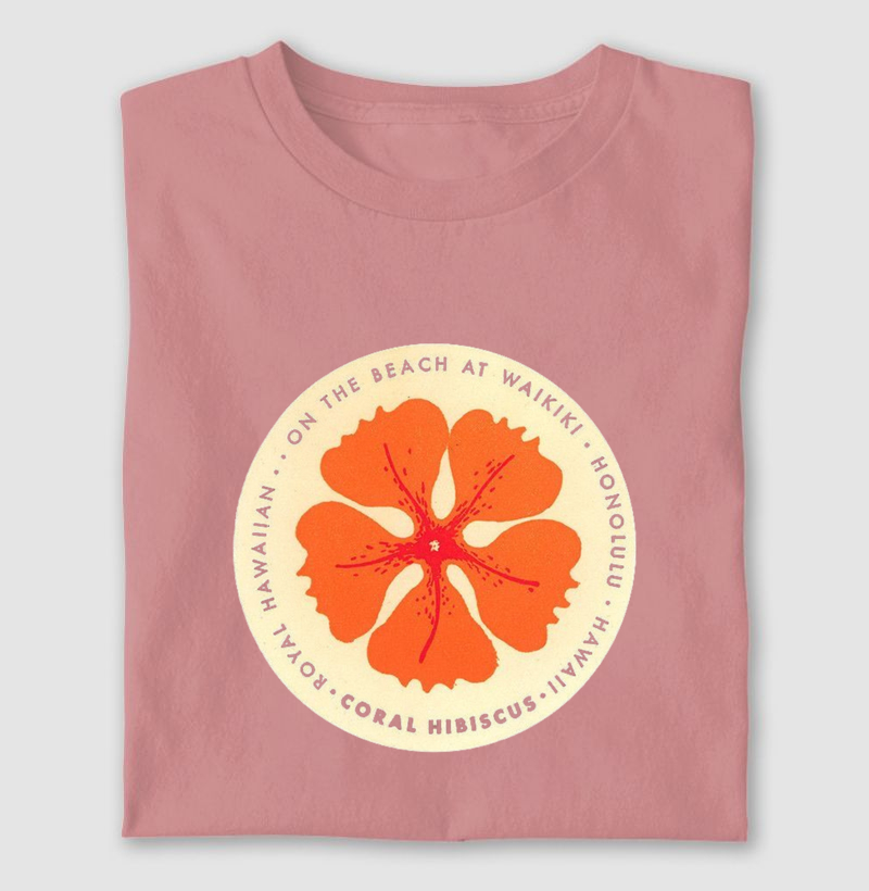 Coral Hibiscus