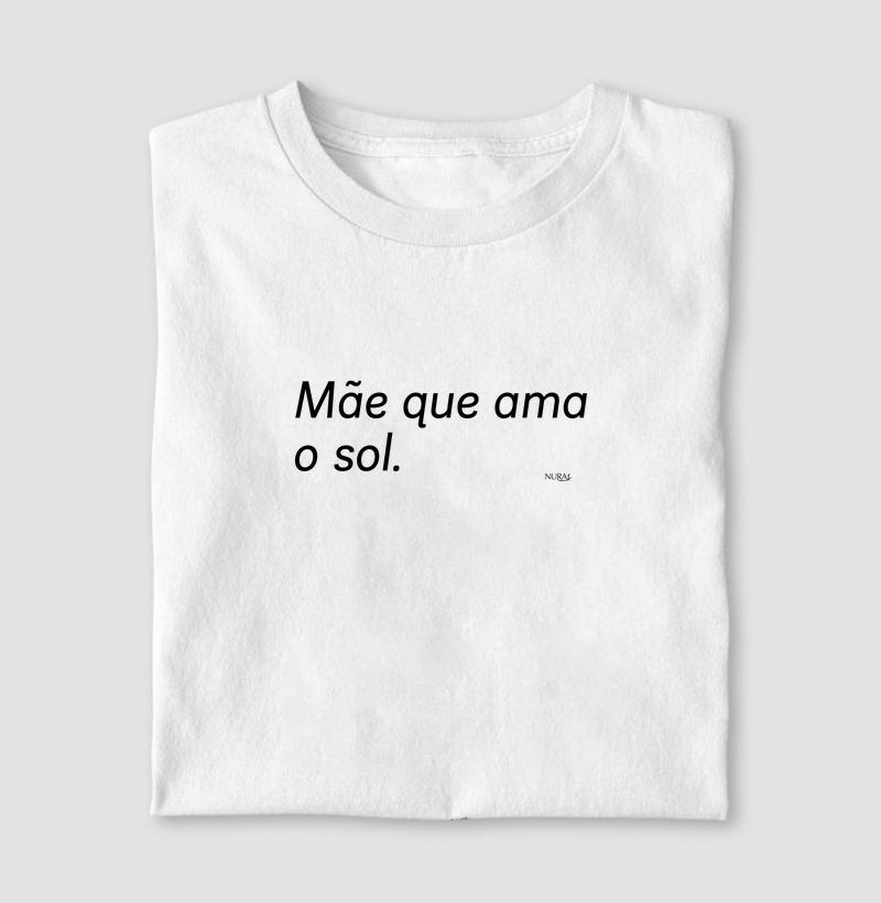 Mãe que ama o Sol.