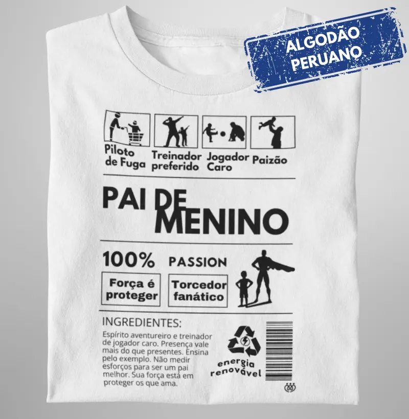 Pai de menino - Super herói - Premium