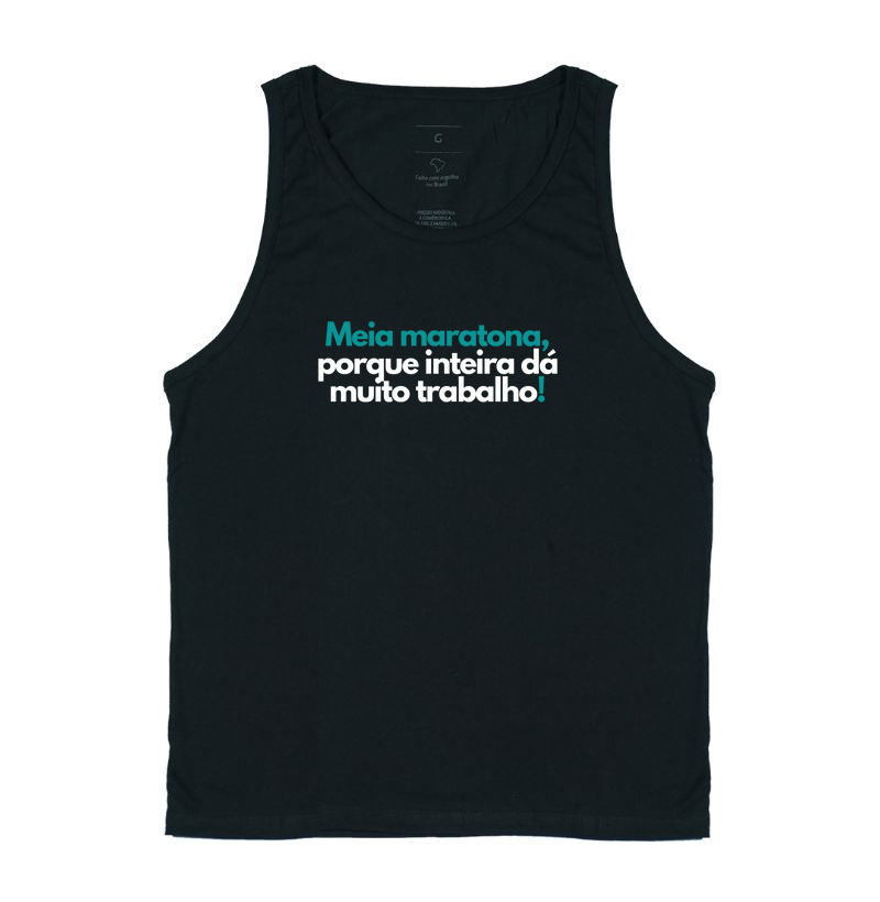Meia Maratona, Porque Inteira Dá Muito - Azul