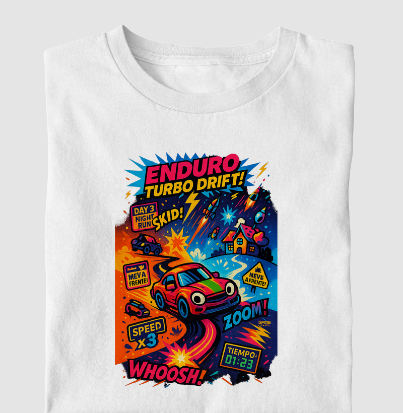 Enduro Turbo Drift PopAtari Collection