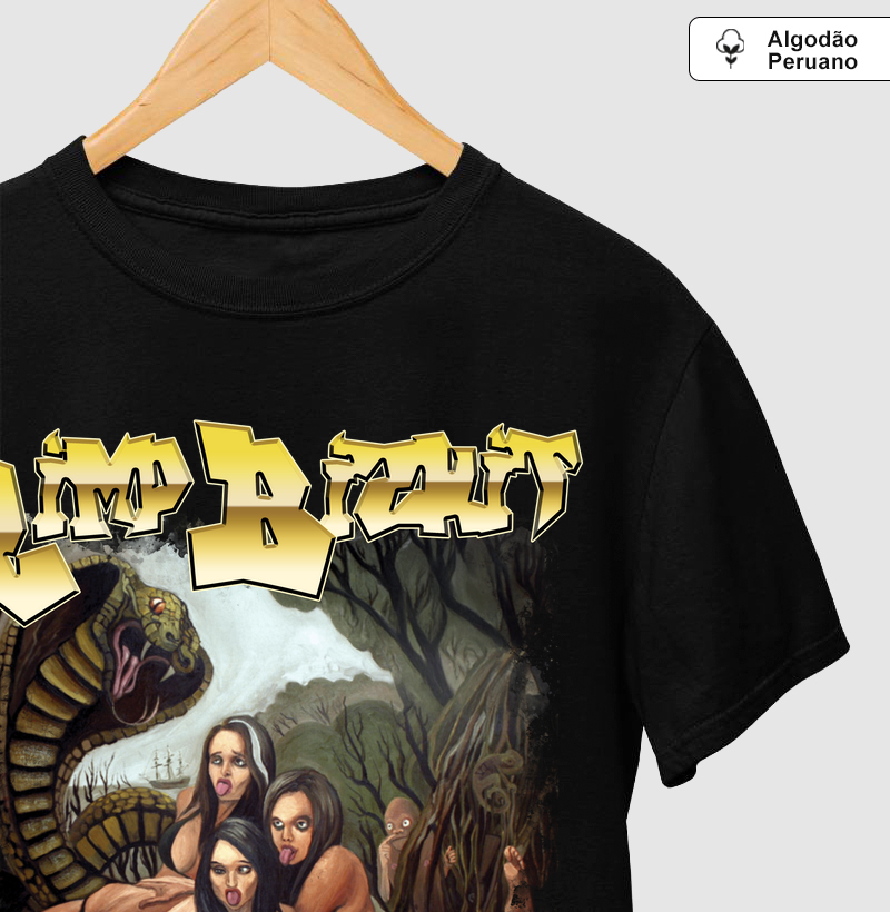 CAMISETA LIMP BIZKIT GOLD COBRA
