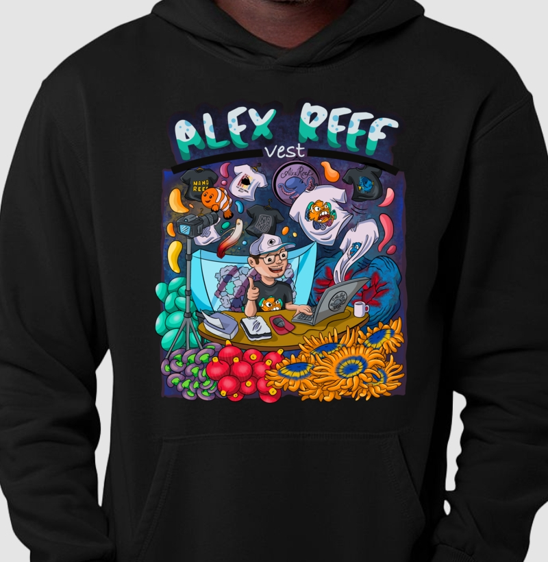 Alex Reef Vest Cartoon