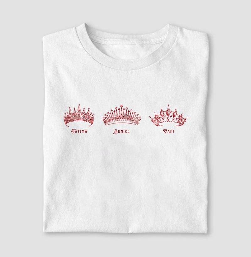 Camiseta Coroas