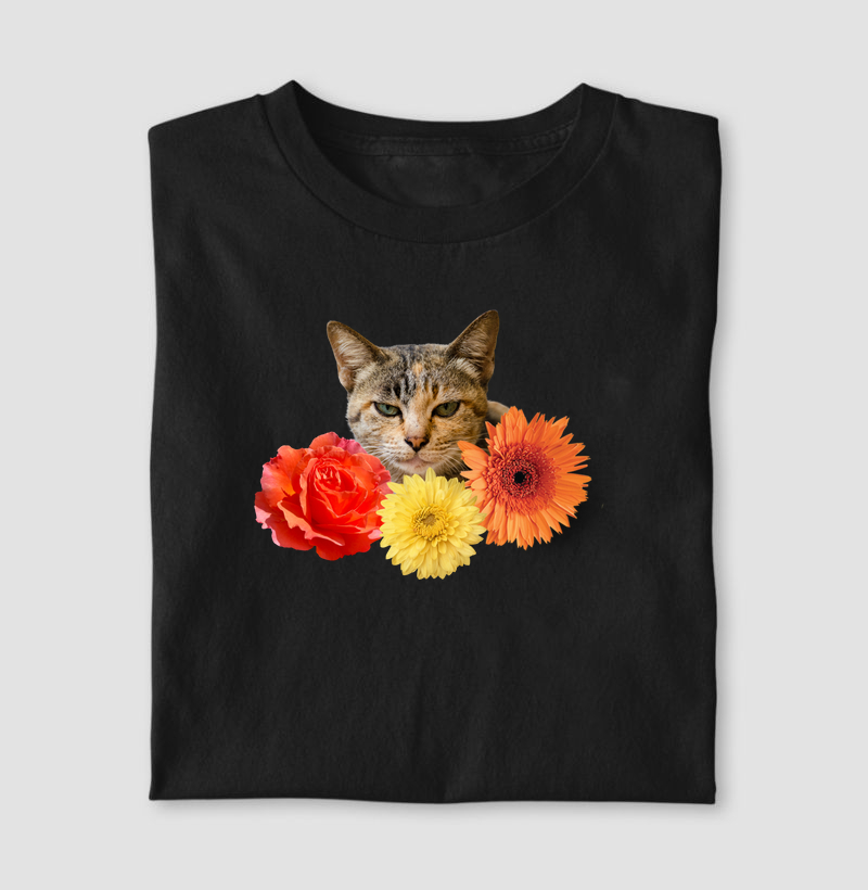 Flores e Felinos Gatinho Bravo SKU25065