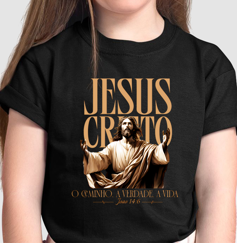 Camiseta Jesus Cristo Infantil