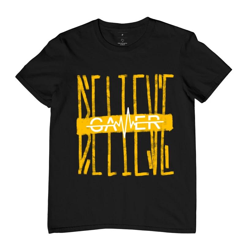 Camiseta Gamer Acredite