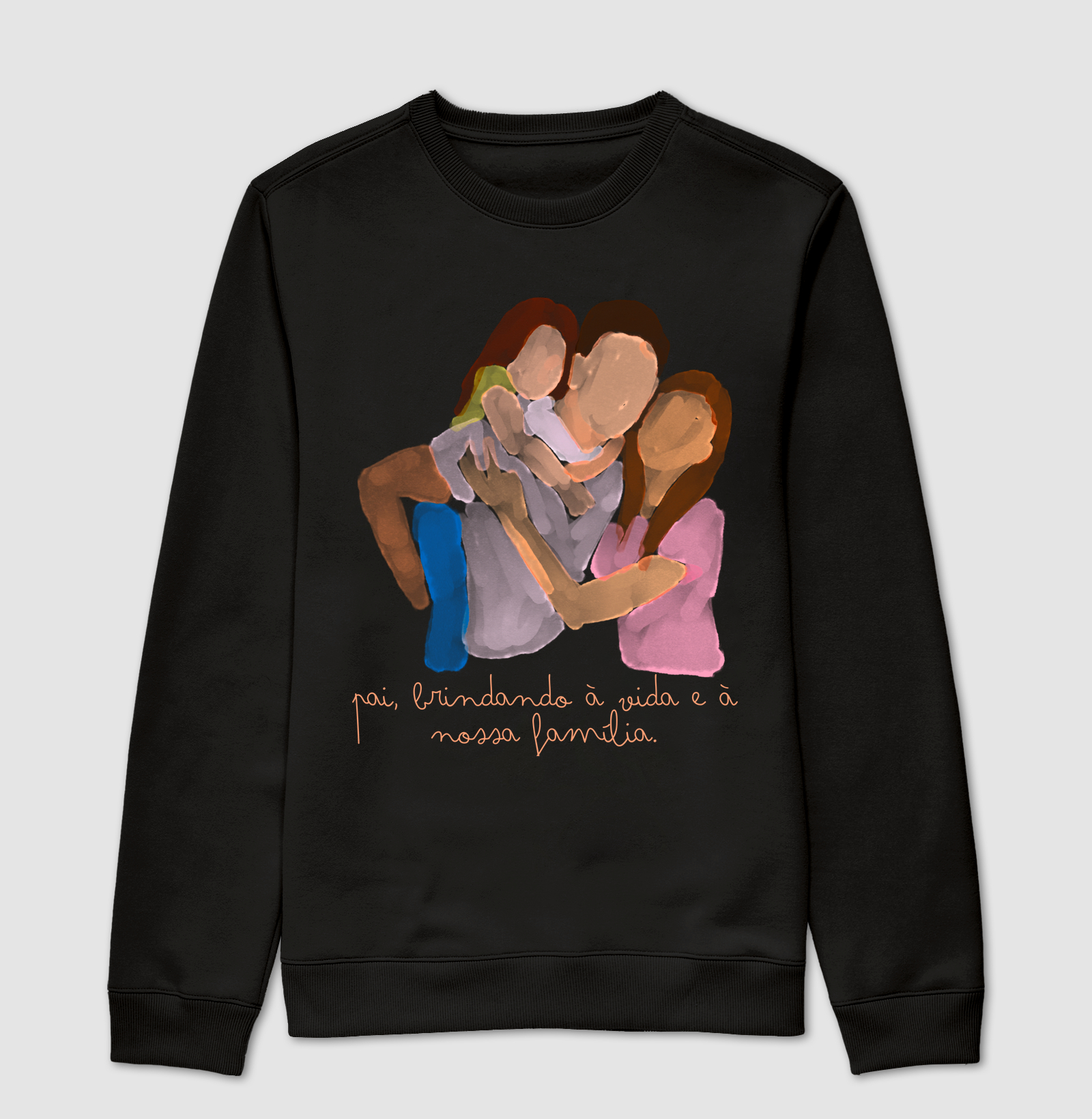 Camiseta Coleção Pai - Pai, brindando à vida...