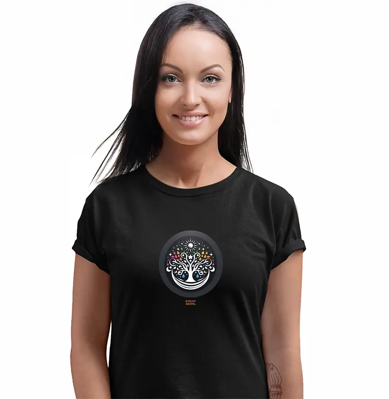 Camiseta Feminina Árvore da Vida V1