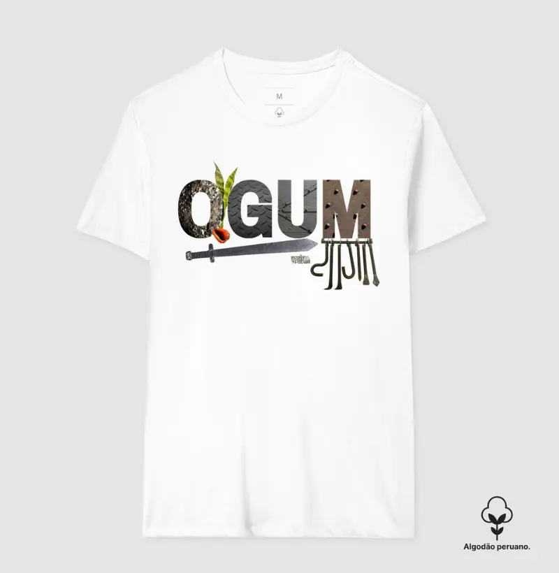 Algodão Peruano Essência Orixá Ogum